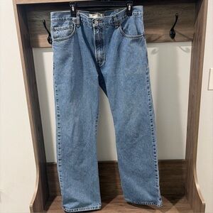 Levi’s 517 Bootcut Mens Size 38X32 Zip Fly Denim Blue Jeans Read